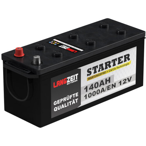 Langzeit Starter LKW Batterie 140Ah 12V, 152,90 €