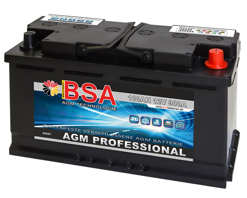BSA Solarbatterie AGM 100Ah 12V, 146,90 €