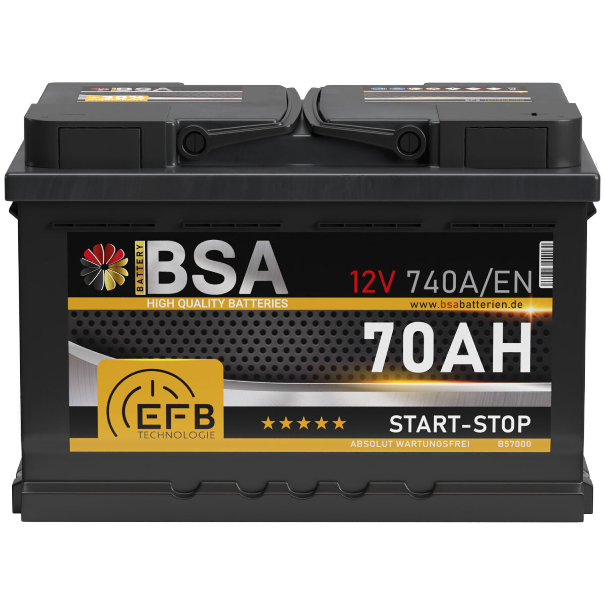 BSA EFB Autobatterie 80Ah 12V, 97,90 €